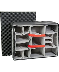 Nanuk Wheeled Series 955 Lightweight Nk-7 Resin Waterproof Hard Case with Lid Organizer and Padded Divider