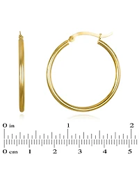 Macy's Hoop Earrings in 10k Yellow Gold