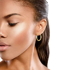 Macy's Hoop Earrings in 10k Yellow Gold