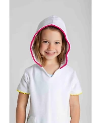 Florence Eiseman Baby Girl Terry Coverup With Pom Poms