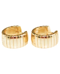 Lola Ade Sculptura Gold-Tone Cuff Hoop Earrings