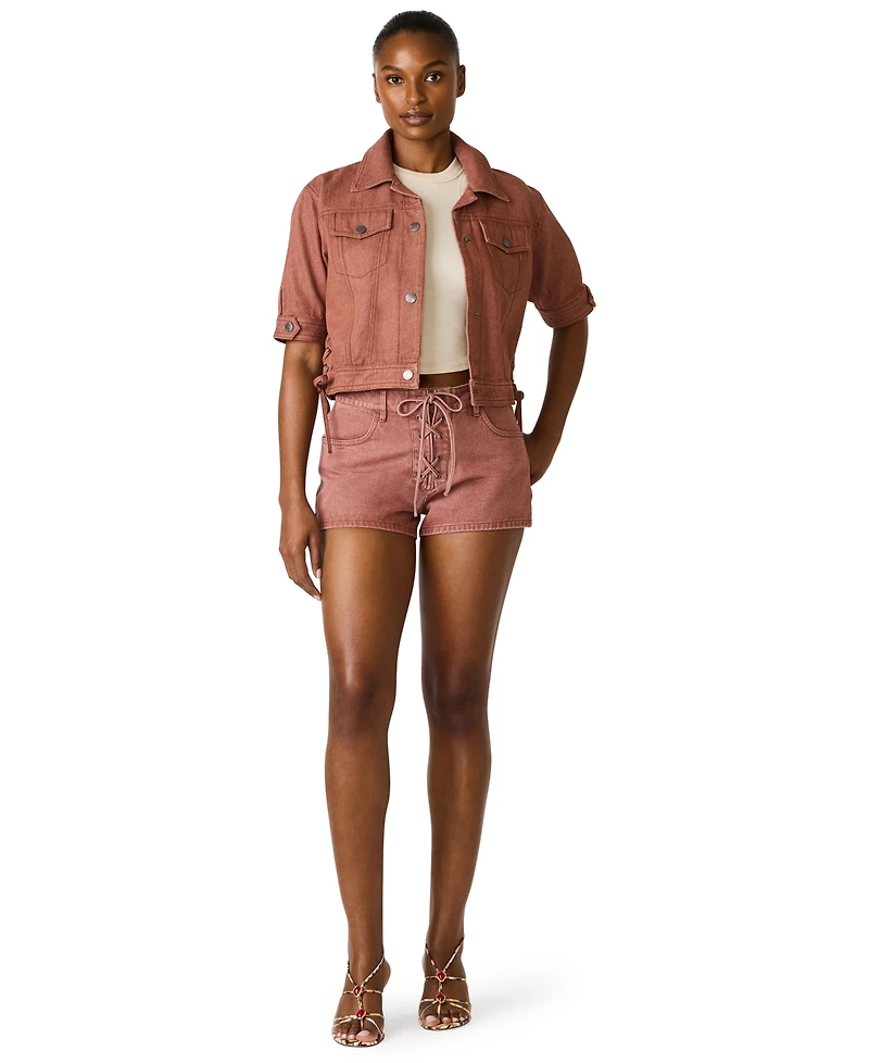 Steve Madden Women's Callisto Mid Rise Shorts