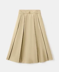 Mango Women's A-Line Pleated Belt Skirts