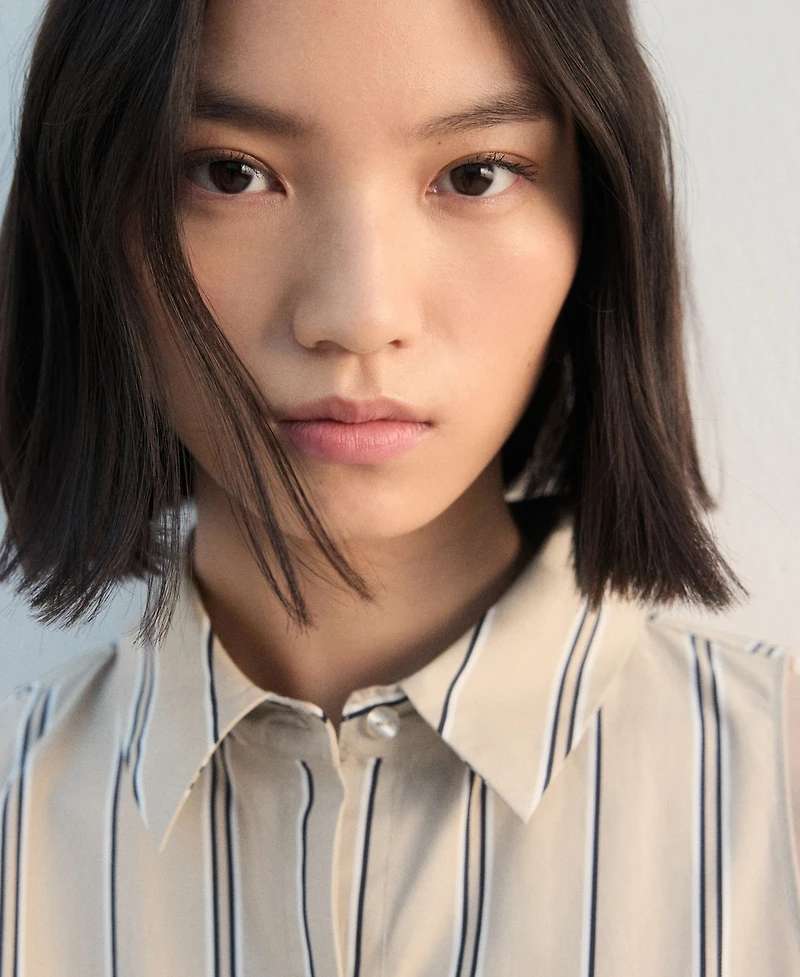 Mango Women's A-Line Shirt Dress