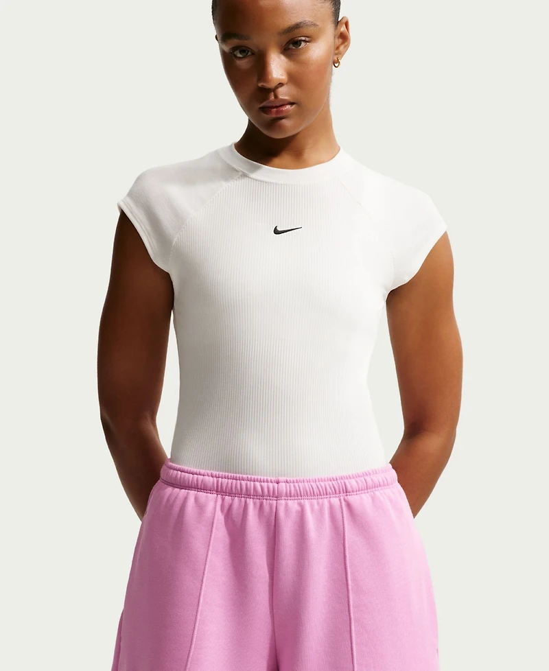 Nike Women's Mid-Rise French Terry Shorts