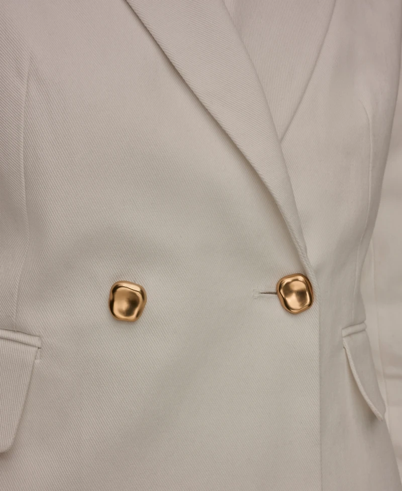 Donna Karan New York Women's Denim Quilted Jacket