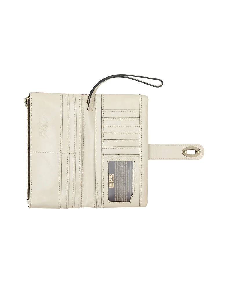 Patricia Nash Annesley Leather Wristlet