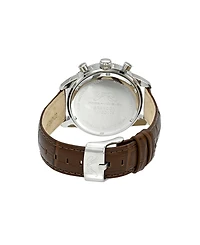 Porsamo Bleu Men's Brandon Genuine Leather Watch 1012DBRL