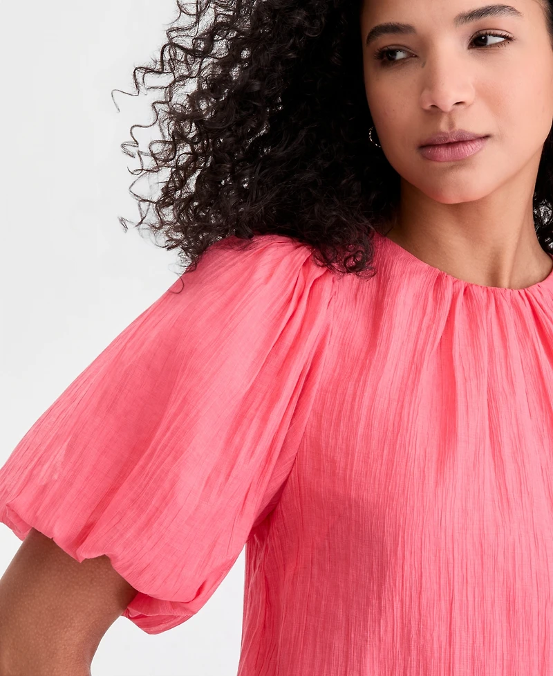 On 34th Women's Puff Sleeve Blouse, Macy's Exclusive