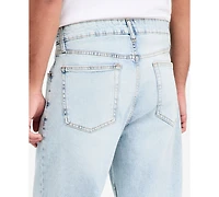 Sun + Stone Men's Wave Wash Baggy Jeans, Macy's Exclusive