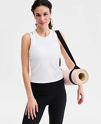 Id Ideology Women's Ribbed High-Neck Tank Top, Macy's Exclusive