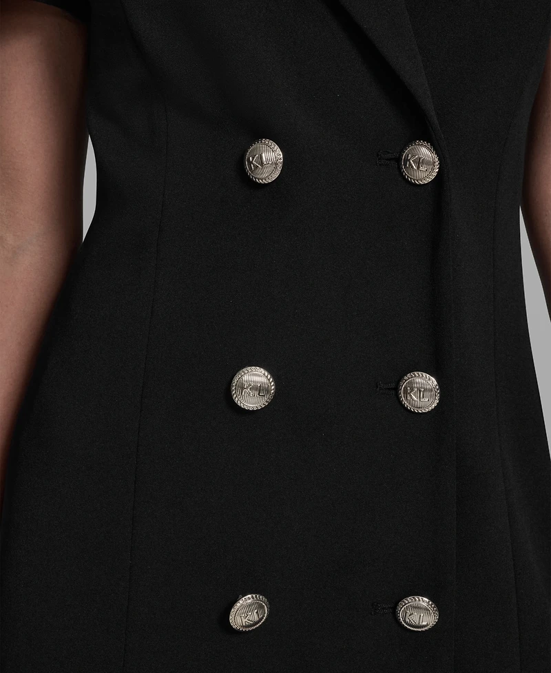 Karl Lagerfeld Paris Women's Short-Sleeve Blazer Dress