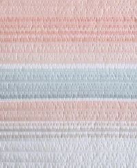 Beatrice Home Fashions Coralinn Stripe 3-Pc. Quilt Set
