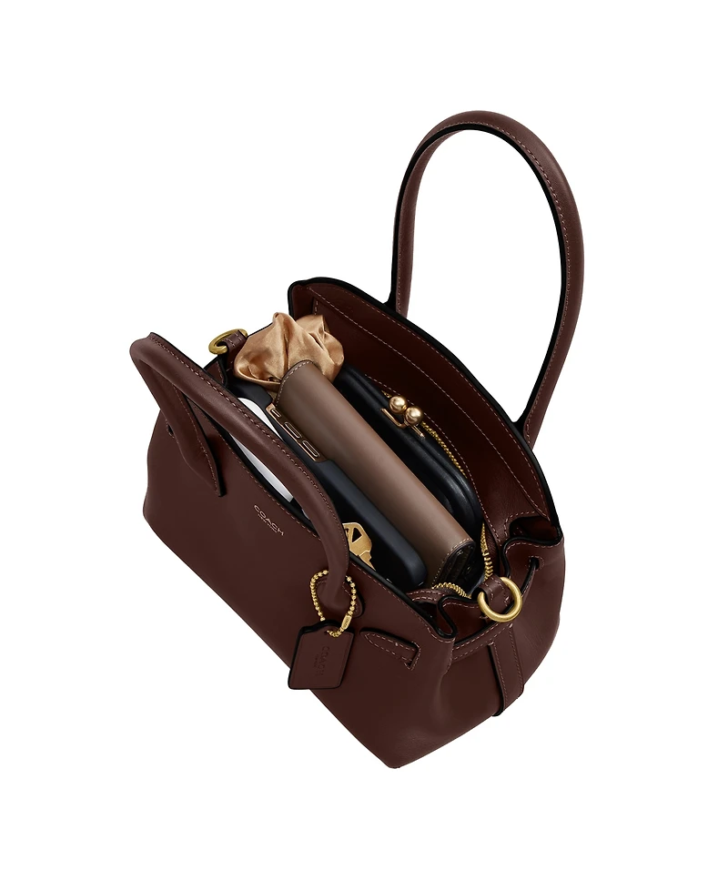 Coach Empire Small Leather Satchel Bag 21