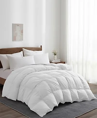 Unikome All Season 360 Thread Count Premium Down Feather Fiber Comforter, King