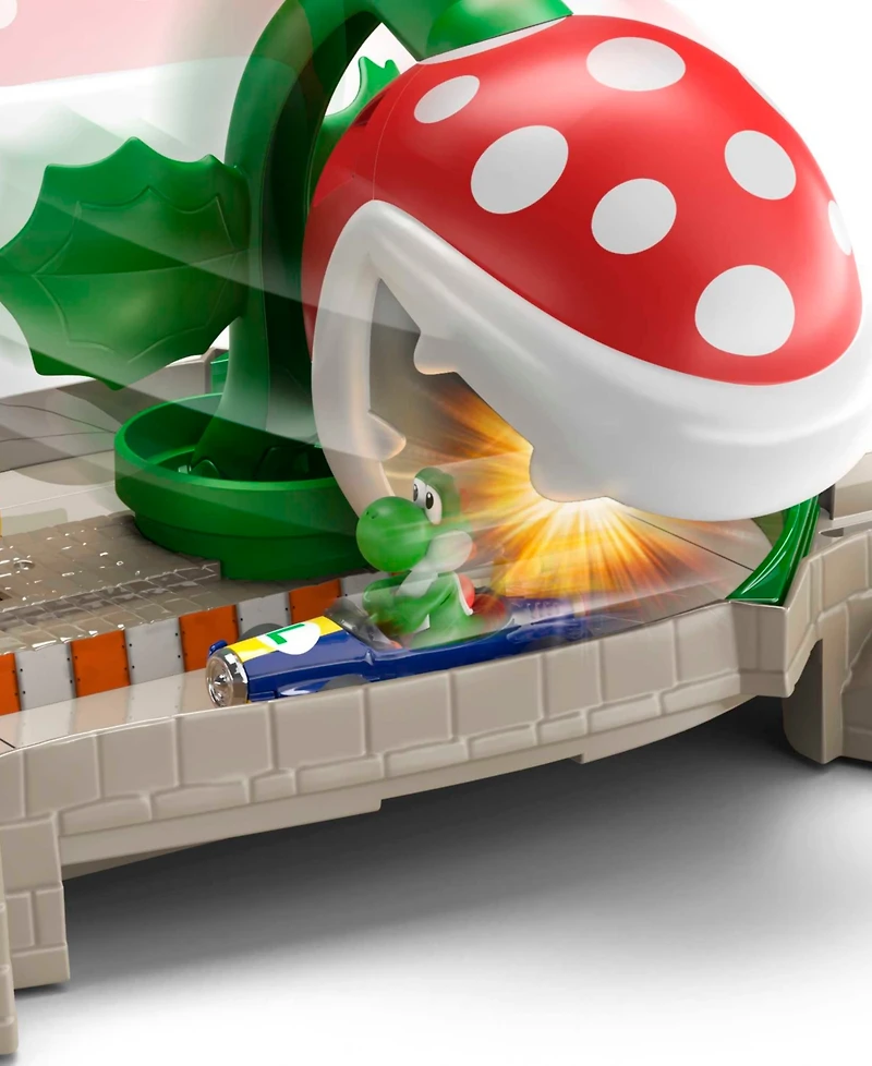 Hot Wheels Mario Kart Piranha Plant Track Playset