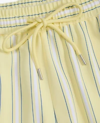 On 34th Women's Striped Drawstring Shorts, Macy's Exclusive