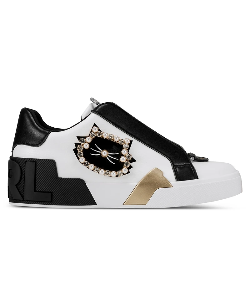 Karl Lagerfeld Paris Women's Madisyn Lace-Up Sneakers