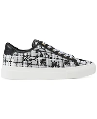 Karl Lagerfeld Paris Women's Cate Whimsy Lace-Up Sneakers