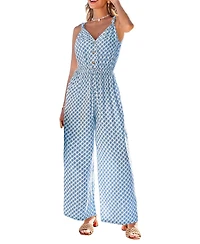 Cupshe Women's Dana Point Ornate Jumpsuit