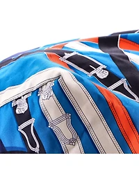 Pre-Owned HERMES Airsilk Backpack Printed Silk