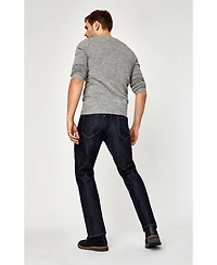 Mavi Jeans Men's Matt Mid Rise Relaxed Straight Leg In Deep Stanford Jean