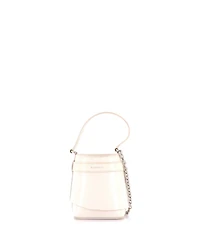 Pre-Owned Givenchy Micro Gv Shark Lock Bucket Bag Leather