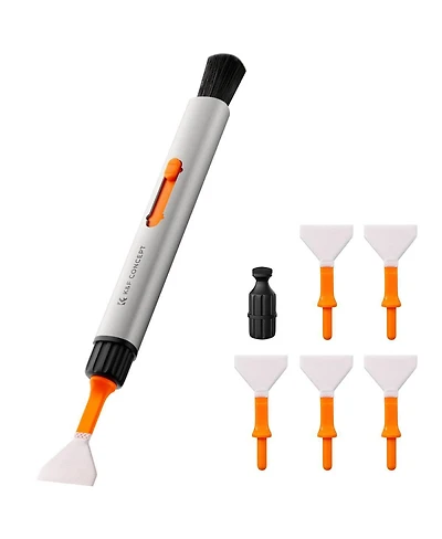 K&F Concept Versatile Switch Cleaning Pen Kit with 6x Full-Frame Sensor Cleaning Swab