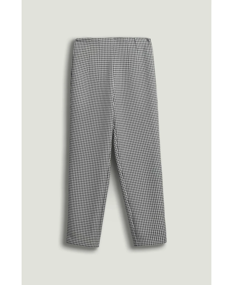 Nocturne Women's Tailored Micro Check Cigarette Pants