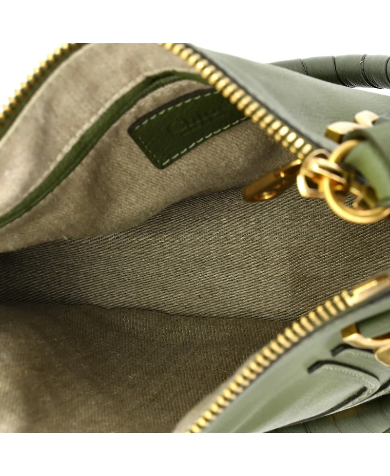 Pre-Owned Chloe Small Marcie Satchel Leather