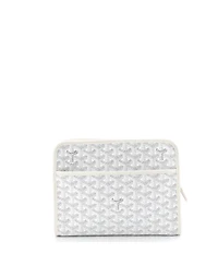 Pre-Owned Goyard Mm Jouvence Toiletry Pouch Coated Canvas