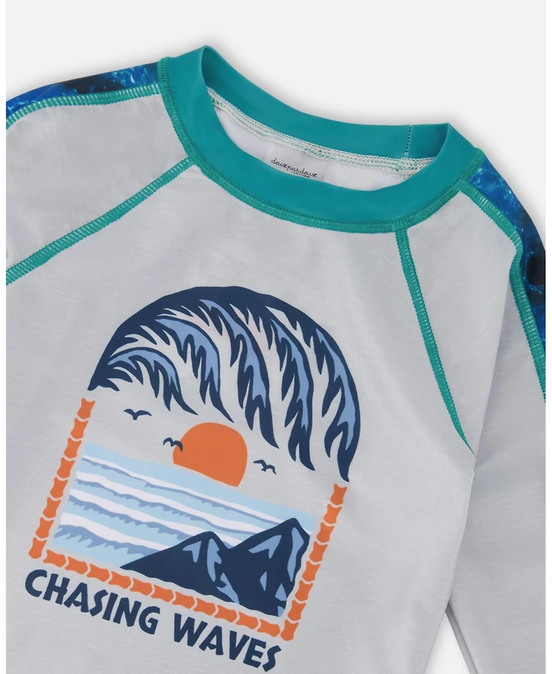 Deux par Boys Long Sleeve Rashguard