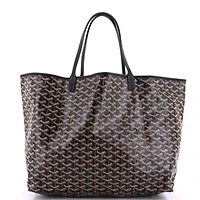 Pre-Owned Goyard Gm Saint Louis Tote Coated Canvas