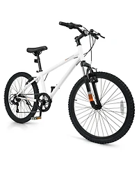 Mecale Kids Mountain Bike, 24-Inch Child Bicycle for Boys & Girls Ages 8+ years