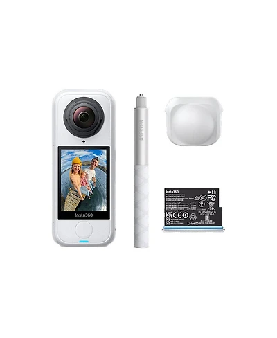 Insta360 X4 Air 8K 360 Action Camera Starter Bundle, Arctic