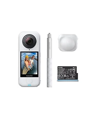 Insta360 X4 Air 8K 360 Action Camera Starter Bundle, Arctic