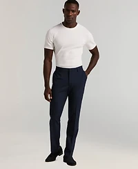 Perry Ellis Portfolio Men's Slim-Fit Flat Front Dress Pants