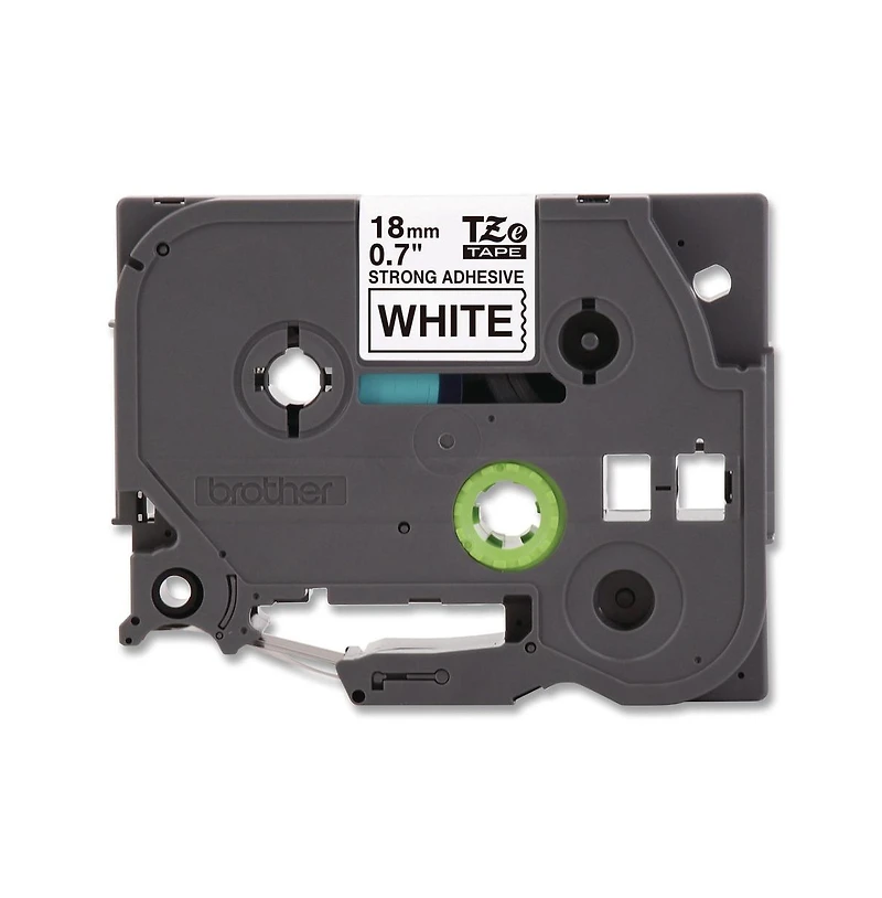 Brother P-Touch TZES241G 0.7 in. x 26.2 ft. TZe Extra-Strength Adhesive Laminated Labeling Tape