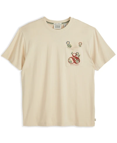 Scotch & Soda Men's Graphic Artwork T-Shirt