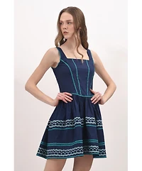 Celina Moon Women's Midnight Mini Dress