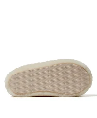 Fireside by Dearfoams Women's Maryboro Genuine Shearling Platform Fuzzy Clog Slipper