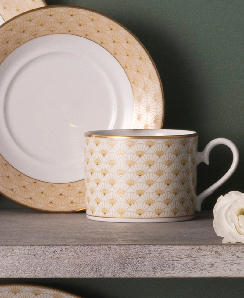 Noritake Trocadero Gold-Tone Cups, Set of 4