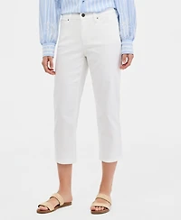 Jones New York Women's Lexington Mid-Rise Capri Jeans