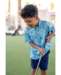 Florence Eiseman Baby Boy Supplex Fake Fly Short