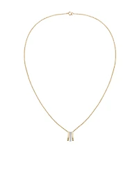 Macy's Diamond Pendant Necklace (1/20 ct. t.w.) Sterling Silver