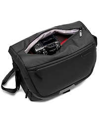 Manfrotto Advanced Iii Messenger Shoulder Bag for Dslr/Csc/Drone, 14" Laptop Compartment, Medium, Black