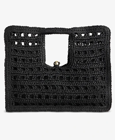 Square Straw Tote Bag, Macy's Exclusive