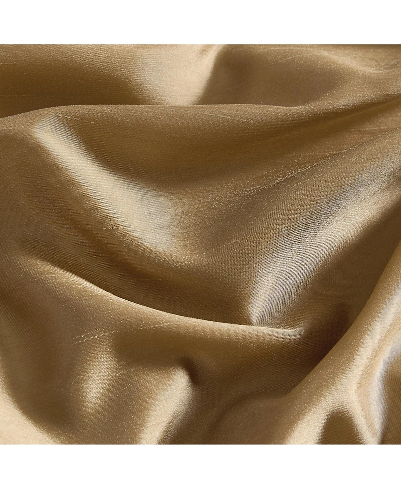 Elrene Home Fashions Colette Faux Silk Blackout Window Curtain