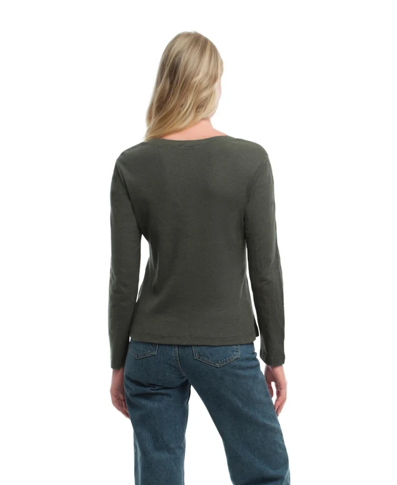 Wilt Clothing Women's Deep V Slim Tee