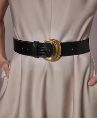 Donna Karan New York Women's Printed V-Neck Dress